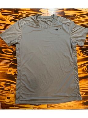 Nike Dri-FIT gray athletic T-shirt